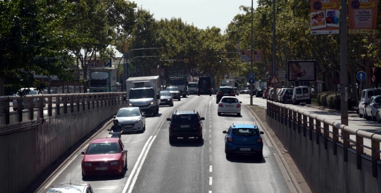 Vehicles circulant per la Gran Via | Roger Benet