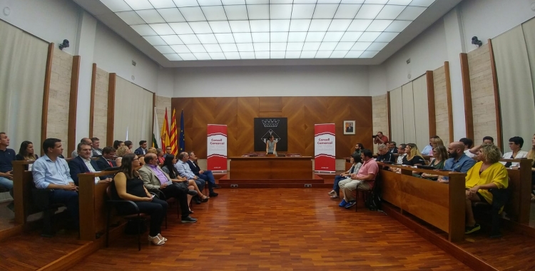 Ple constitutiu del Consell Comarcal | Pere Gallifa