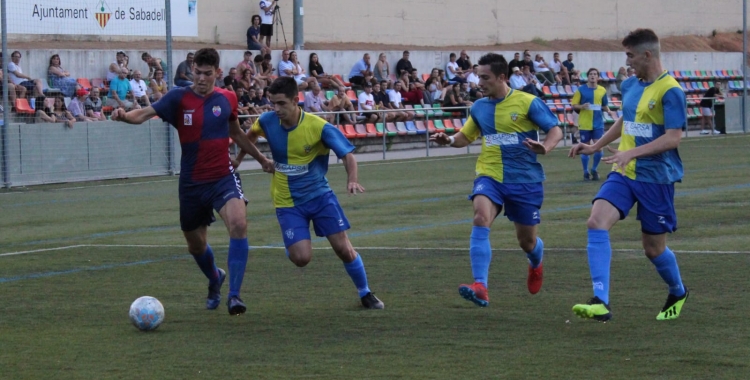 El duel sabadellenc entre el Mercantil i el Sabadell Nord se'l va adjudicar l'equip blaugrana | Mercantil