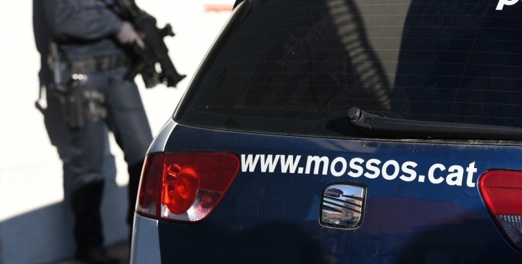 Un vehicle de Mossos d'Esquadra/ Arxiu Roger Benet