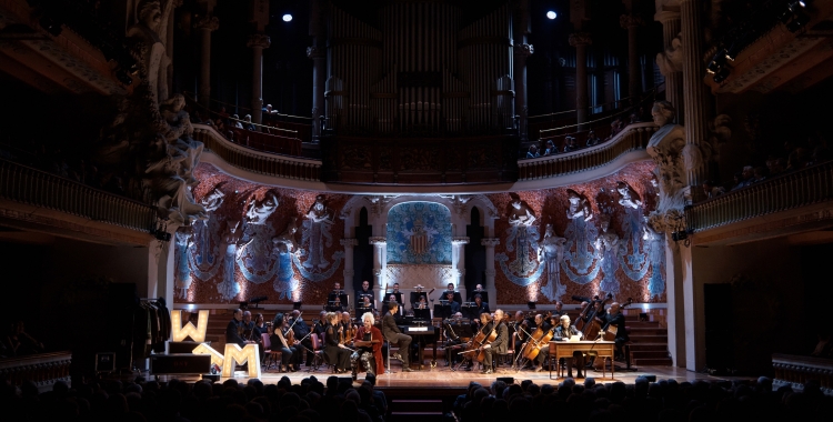 L'OSV, durant el concert de 'Papa Mozart'/ Orquestra Simfònica del Vallès