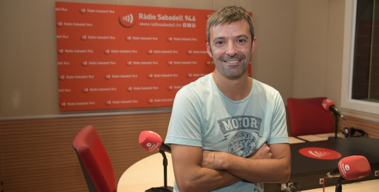 Tarrés, després de l'entrevista a Ràdio Sabadell | Roger Benet