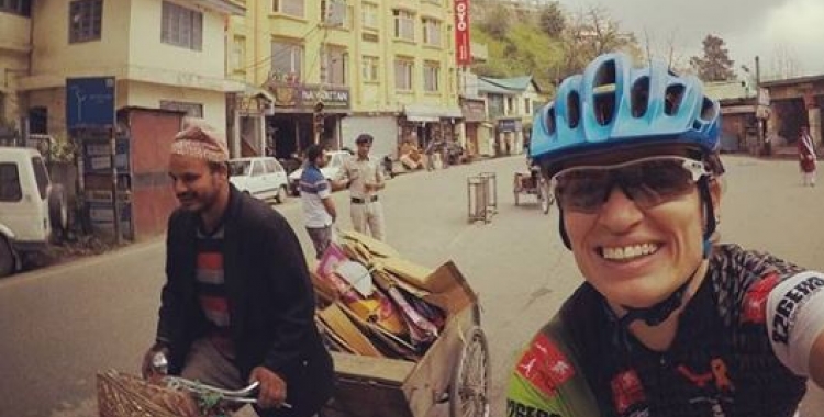 Xinxó es troba a l'Índia des de fa uns dies. | Instagram