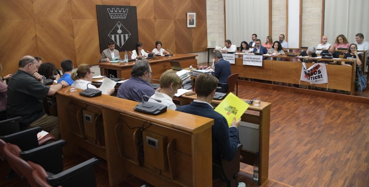 Imatge del ple municipal de setembre | Roger Benet