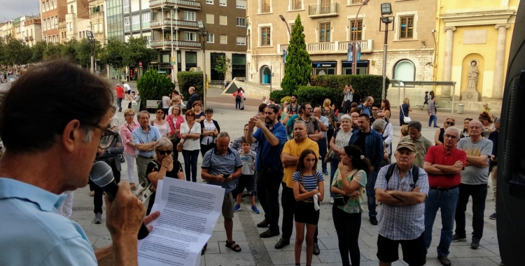 Moment de la lectura del manifest | Helena Molist