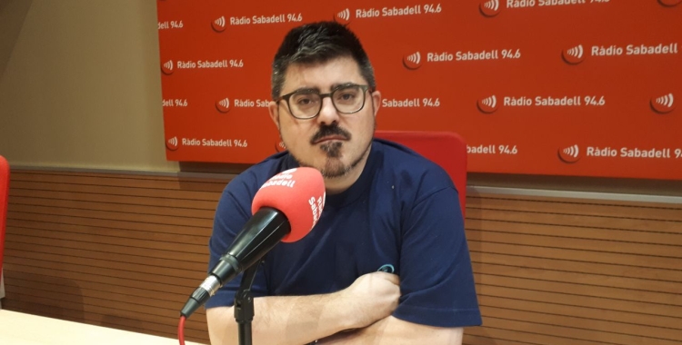 Alex Moya, cofundador de la Plataforma Diversitat Funcional Sabadell i Comarca