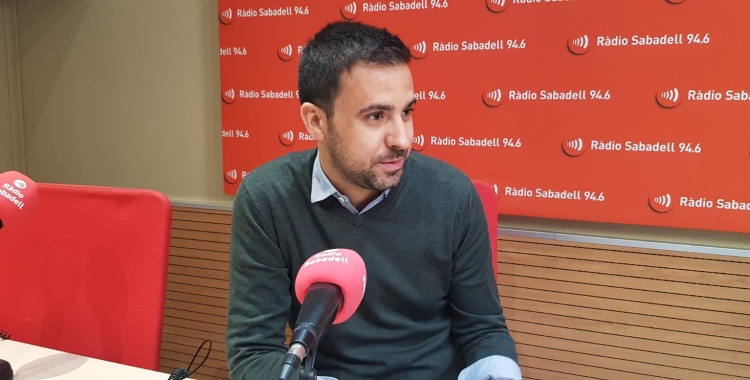 El portaveu del govern, Pol Gibert | Ràdio Sabadell