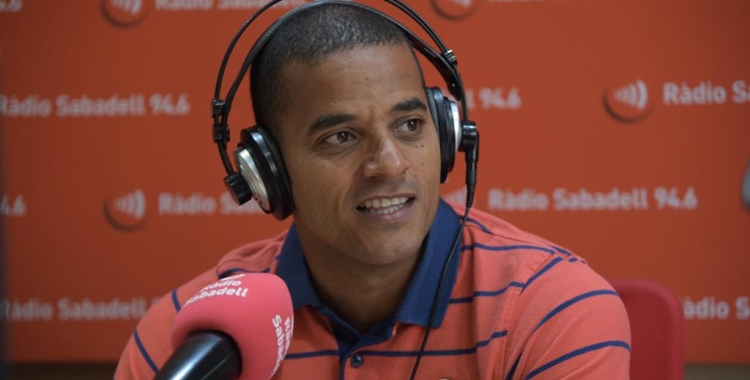 Juvenal Edjogo a Ràdio Sabadell | Roger Benet