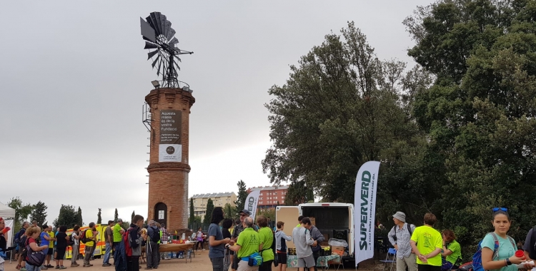 Els participants al seu pas per l'Espai Natura | UES