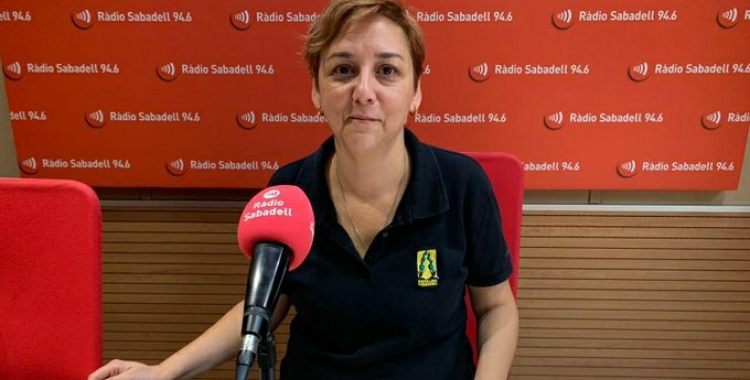 Bea Jiménez, cap de colla dels Castellers de Sabadell | Mireia Sans