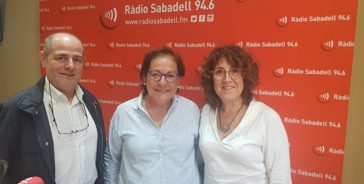 Joan Fàbregues, Rosa Arner i Lídia Urrutia