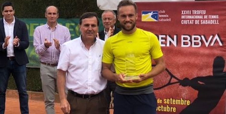 August Serra i Johan Nikles, el guanyador del torneig | CTS