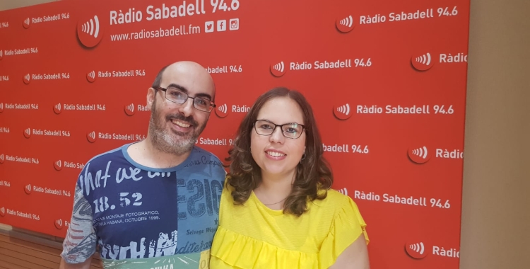 Òscar Jiménez i la Marta Serra 