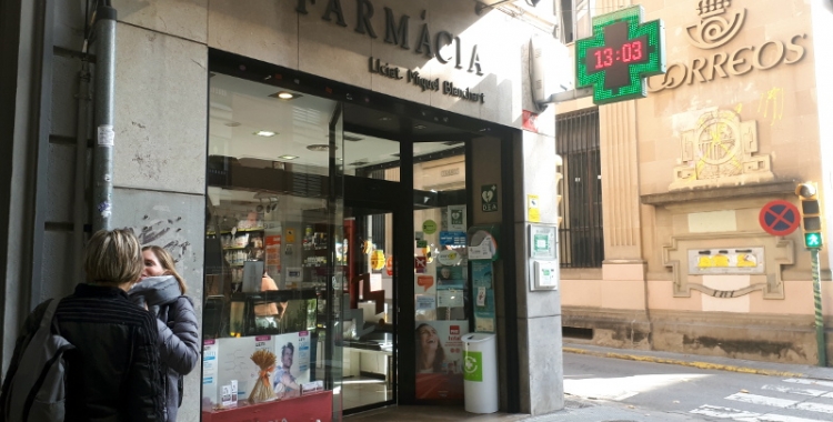 Exterior Farmàcia Miquel Blanchart/ Karen Madrid