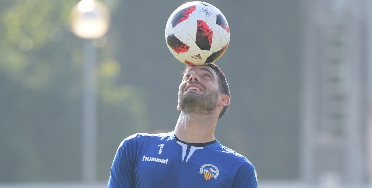 Ian Mackay en un entrenament | Roger Benet