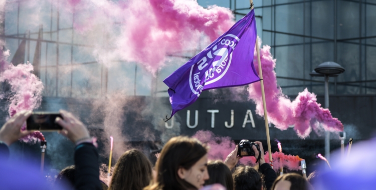 Moment de la manifestació del 8 de març | Roger Benet