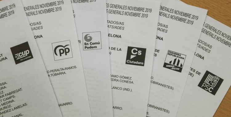 Les butlletes dels partits on s'hi poden trobar candidats sabadellencs | Roger Benet