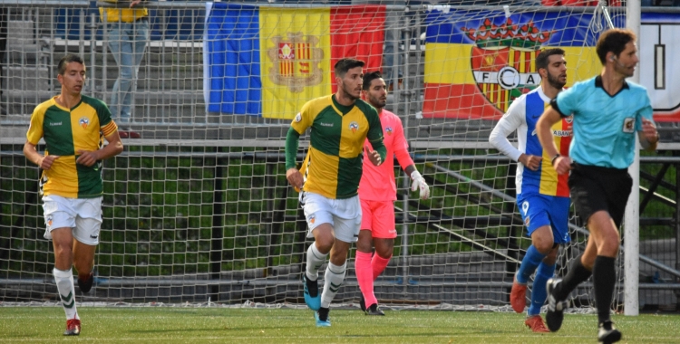 Pedro Capó i Aleix Coch, en el duel contra l'Andorra | Críspulo Díaz