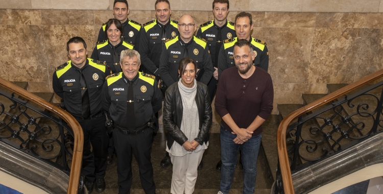 La Policia Municipal nomena cinc caporals i dos sotsinspectors | Ajuntament de Sabadell