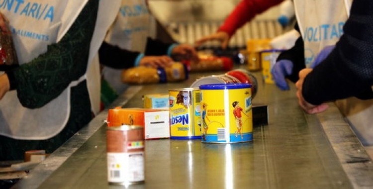 El Gran Recapte en campanyes anteriors s'han recollit 93.000 quilos d'aliments | ACN