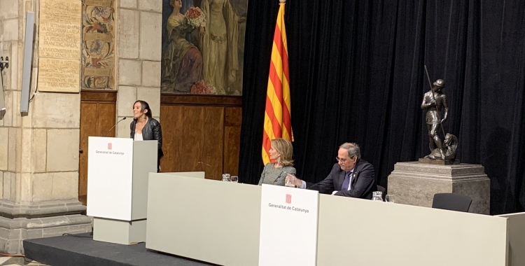 L'alcaldessa de Sabadell Marta Farrés, a l'acte de cloenda | Ajuntament de Sabadell