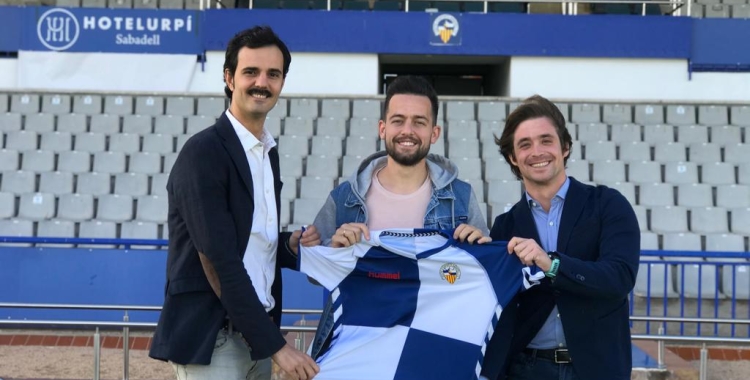 Antonio Romero, entre Bruno Batlle i Jose Manzanera | CES