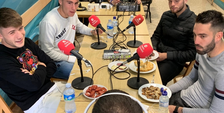 Aarón Rey, Aitor Pascual, Alberto Leria i Ian Mackay | Pau Vituri