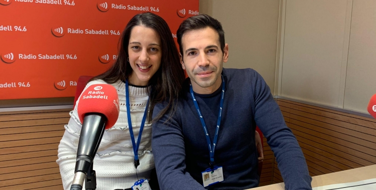 Costal i Pons, als estudis de Ràdio Sabadell/ Mireia Sans