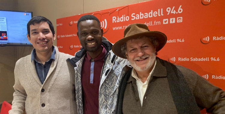  Dimitre Defranc, Lamine Souane i Hugo Colacho/ Mireia Sans