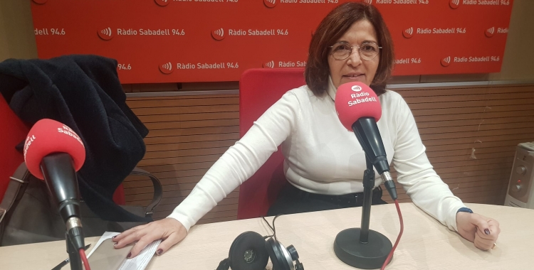 Mercè Calvet, directora del Rebost Solidari | Raquel García