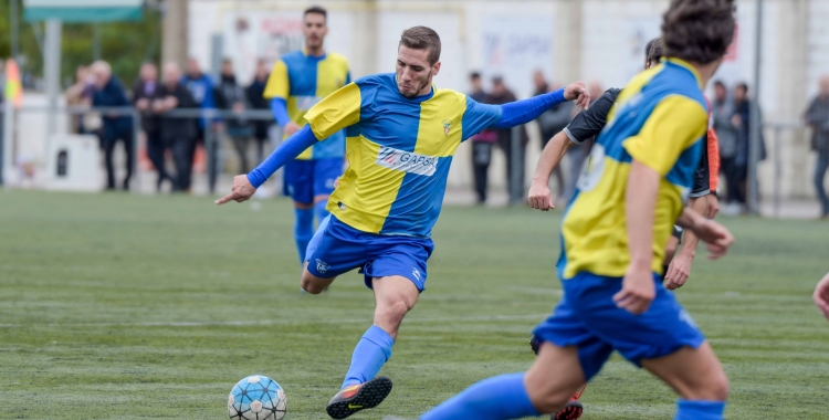 Jairo, en un partit amb la samarreta del Sabadell Nord | Roger Benet