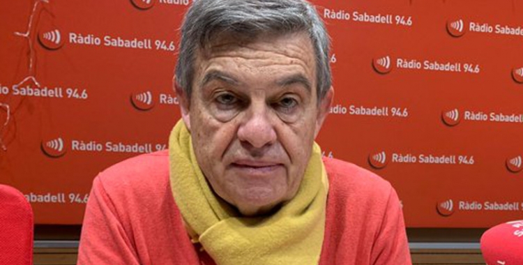 Joan B. Casas, a Ràdio Sabadell/ Mireia Sans