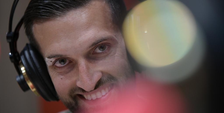 Grego Sierra als estudis de Ràdio Sabadell | Roger Benet