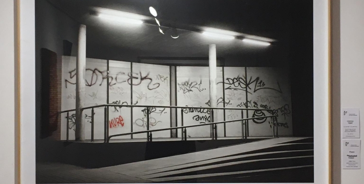 El Cub Blanc:  L'artista local Llorenc Ugas, guanyador del premi Art Emergent SABADELL ens explica els seus espais buits 