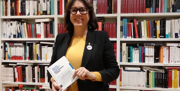 Diana Riba a la presentació del llibre