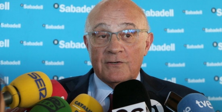 Josep Oliu, president del BS | ACN