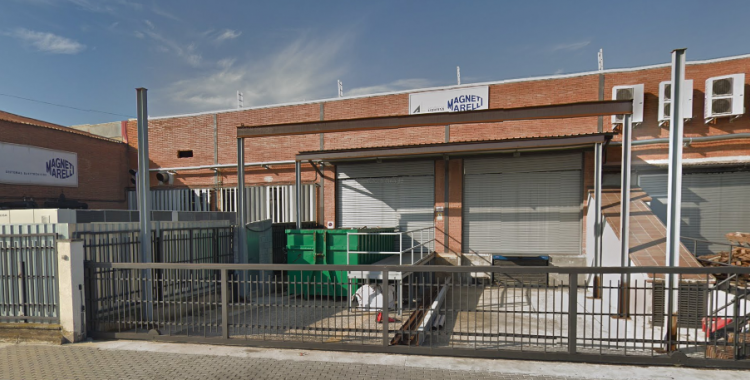 L'empresa Magneti Marelli anuncia un ERO temporal a la seva planta de Barberà del Vallès | Google Maps