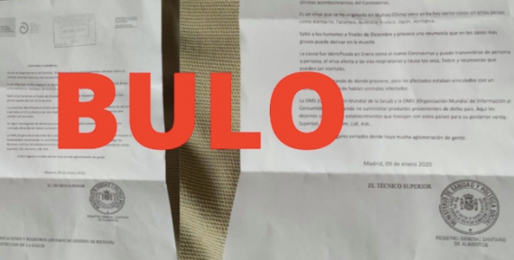 Imatge de la carta que està circulant a Torre-romeu | maldita.es