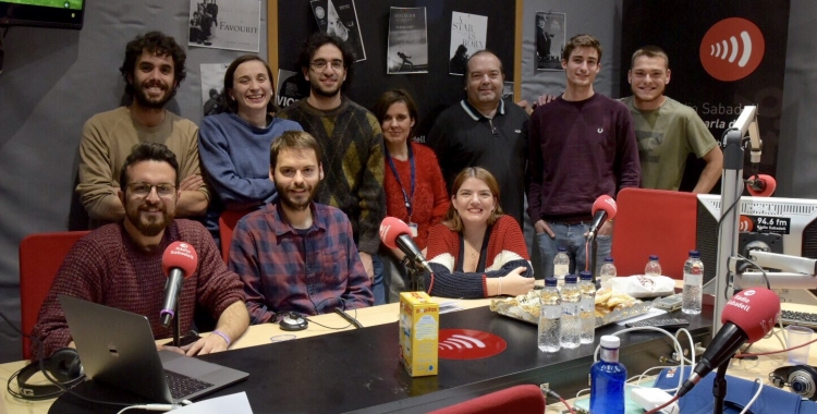 Foto de família de l'equip que va fer possible la transmissió dels Oscars el 2019 | Ràdio Sabadell