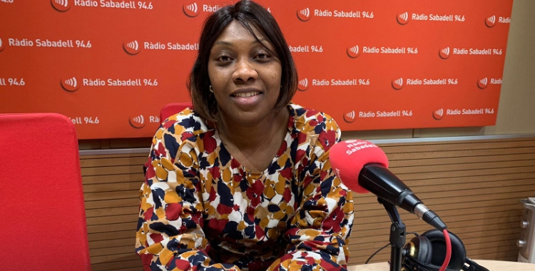 Mariama Camera, presidenta de l'Associació de Dones Africanes de Sabadell/ Mireia Sans