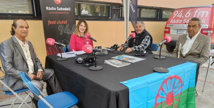 Mateo Soler Bautista, el 'tío Matuel', a la dreta del centre de la imatge | Ràdio Sabadell