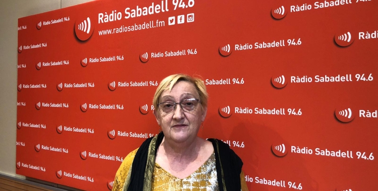 Palmira Gabernet a l'estudi