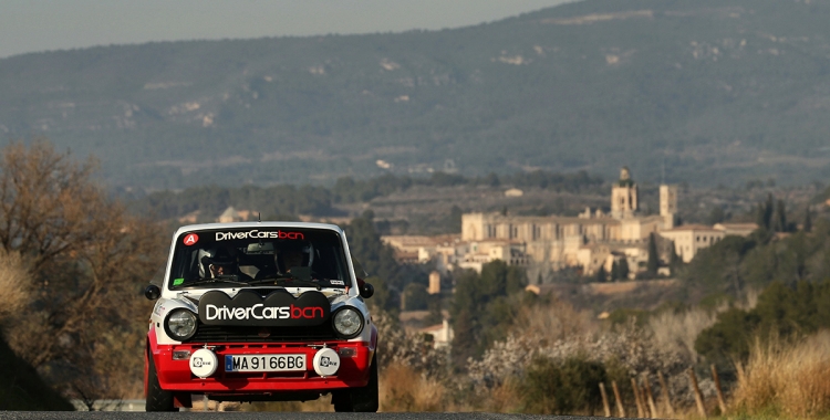 Giralt, en un moment d'acció en el Rally de les Caves | RACC