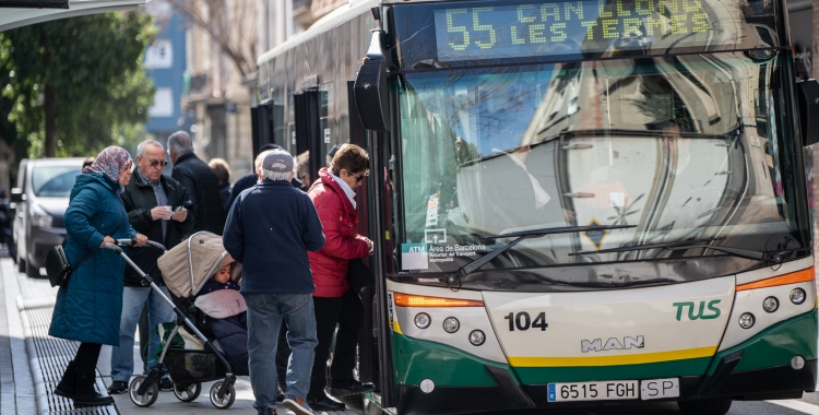 Un autobús de la TUS/ Roger Benet