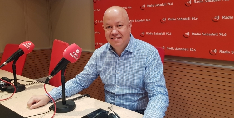 Joan García, a Ràdio Sabadell | Arxiu