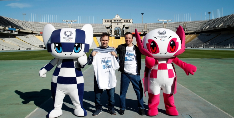 Morales ja coneix les mascotes dels Jocs | Comitè Paralímpic Espanyol