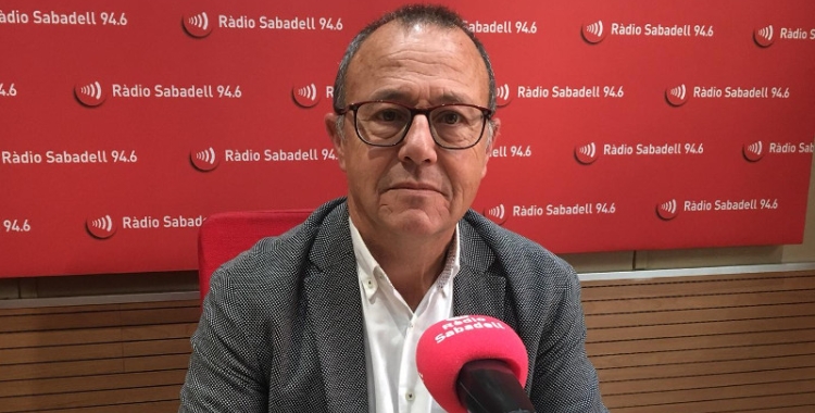 Joan Martí, a Ràdio Sabadell