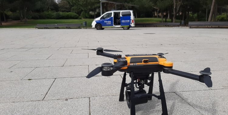 Els drons complementaran les tasques de vigilància dels agents | Roger Benet