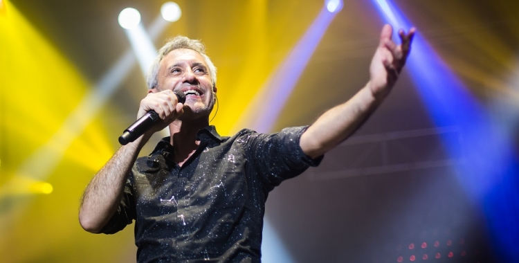 Sergio Dalma durant un concert | Oficial