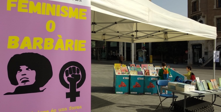 La biblioteca del Sud també ha participat a la Fira | Helena Molist 